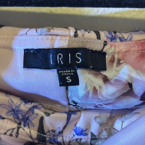 Iris Pink Floral Mini Dress - Picture 3 of 3